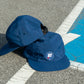 "WORLD" 5 PANEL HAT - NAVY BLUE